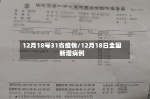 12月18号31省疫情/12月18日全国新增病例