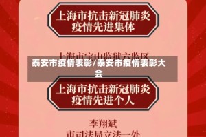 泰安市疫情表彰/泰安市疫情表彰大会