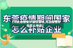 【河北省疫情补助在哪领,河北疫情补贴怎么申请】