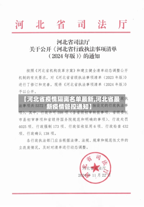 【河北省疫情隔离名单最新,河北省最新疫情管控通知】-第2张图片
