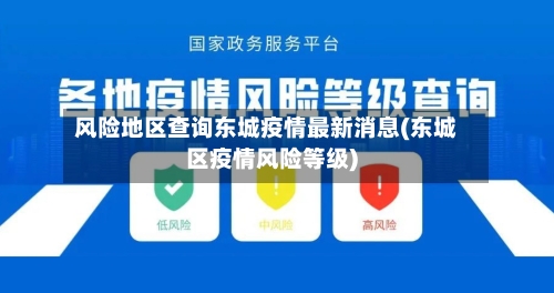 风险地区查询东城疫情最新消息(东城区疫情风险等级)-第2张图片
