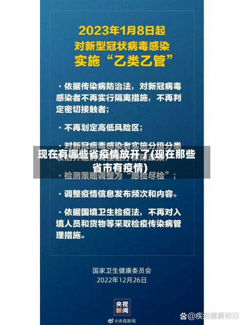 现在有哪些省疫情放开了(现在那些省市有疫情)-第2张图片